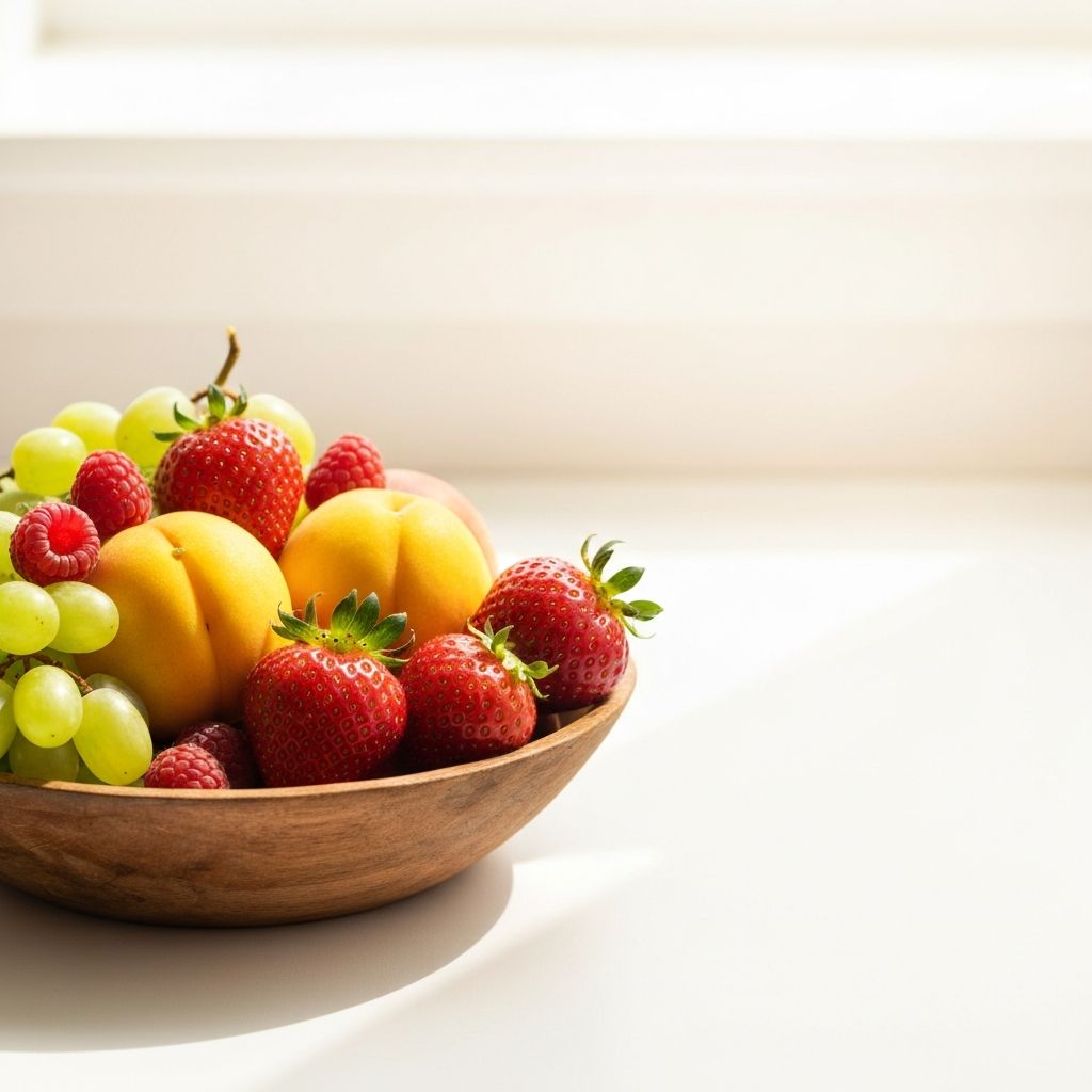 Gemüse und Obst Auswahl